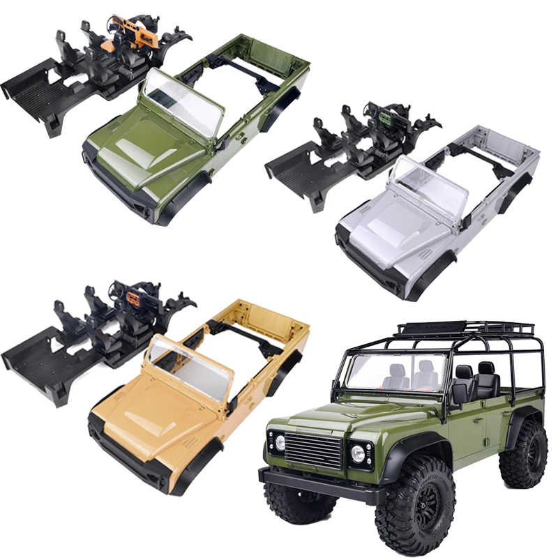 Plastic Simulation Convertible Version Hard Shell Body Shell for 1/10 RC Crawler Car Traxxas D1RC Land Rover Camel Cup Discovery