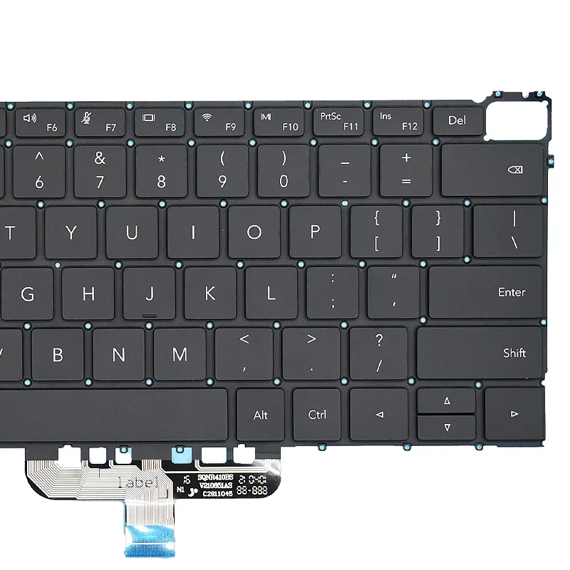 لوحة المفاتيح الروسية الأمريكية لهواوي MagicBook 21/22 عرض V14 x14 HGE-W56 HGE-W76 GLO-F56 GLO-F76 FRI-F56 FRI-G56 FRI-H76 FRI-F561 #6