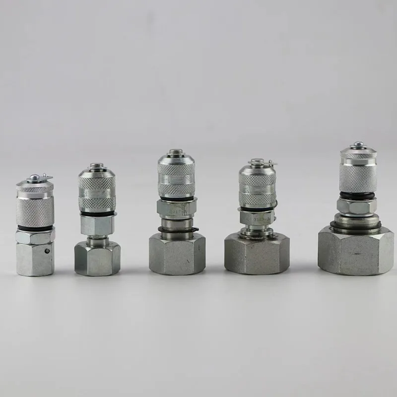 2 pieces Hydraulic line stress testing connector G1/4 7/9/16 outer wire M14 16 * 1.5 inner wire pressure valve