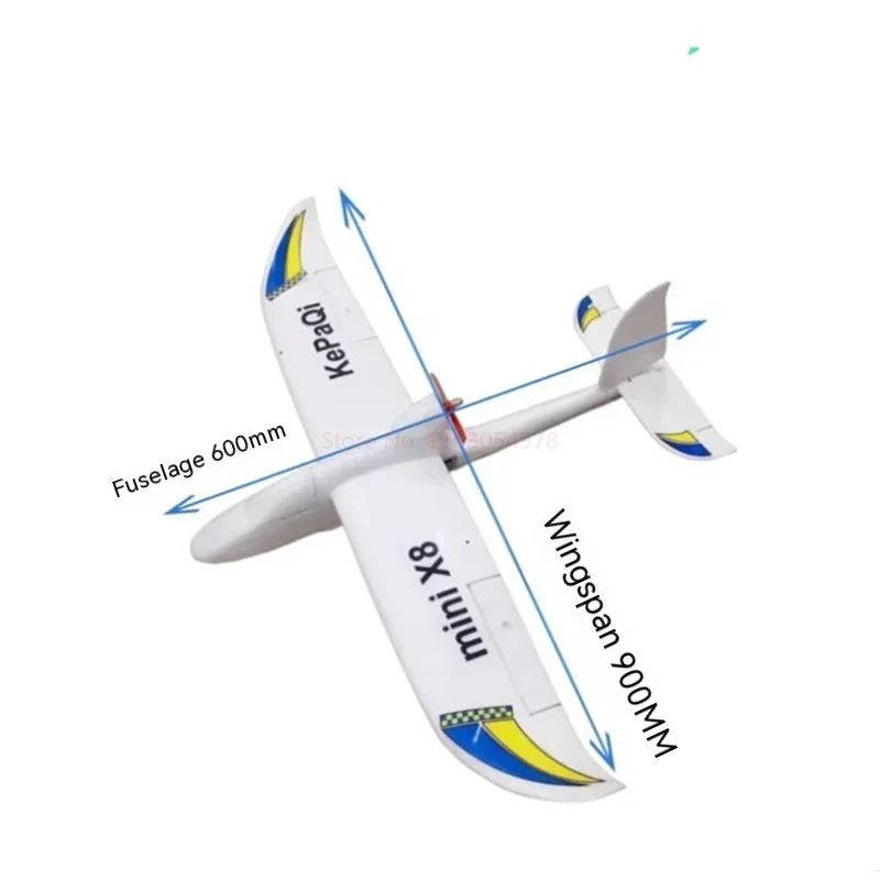 New remote control aircraft mini version sky surfer X8 EPO model fixed wing glider entry practice machine 800mm