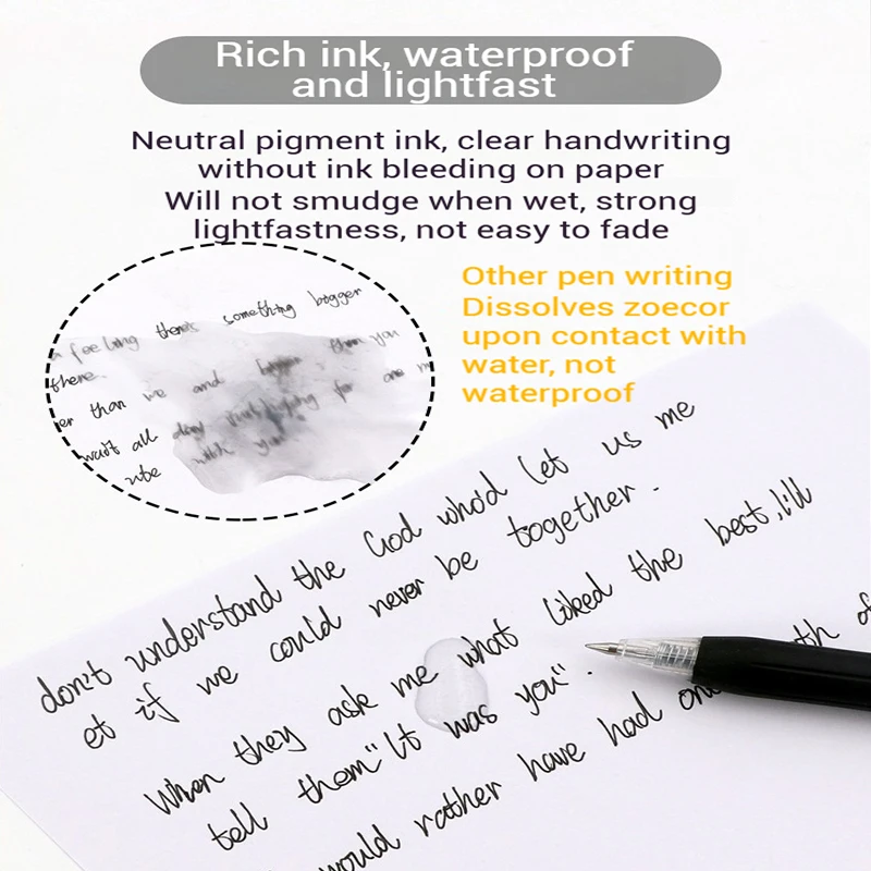 Japan Zebra Colored Gel Pen JJ15 Large-capacity Quick-drying Ultra Smooth Exam Pens Eco-Friendly Refillable School Teacher Gift