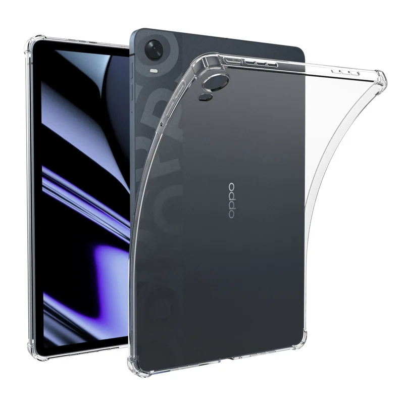 Мягкий прозрачный силиконовый чехол для OPPO Pad 11 2 11,6 Air 2 Neo 11,4 2024 10,4 mini 8,7 X Pad 2 11,5 2023