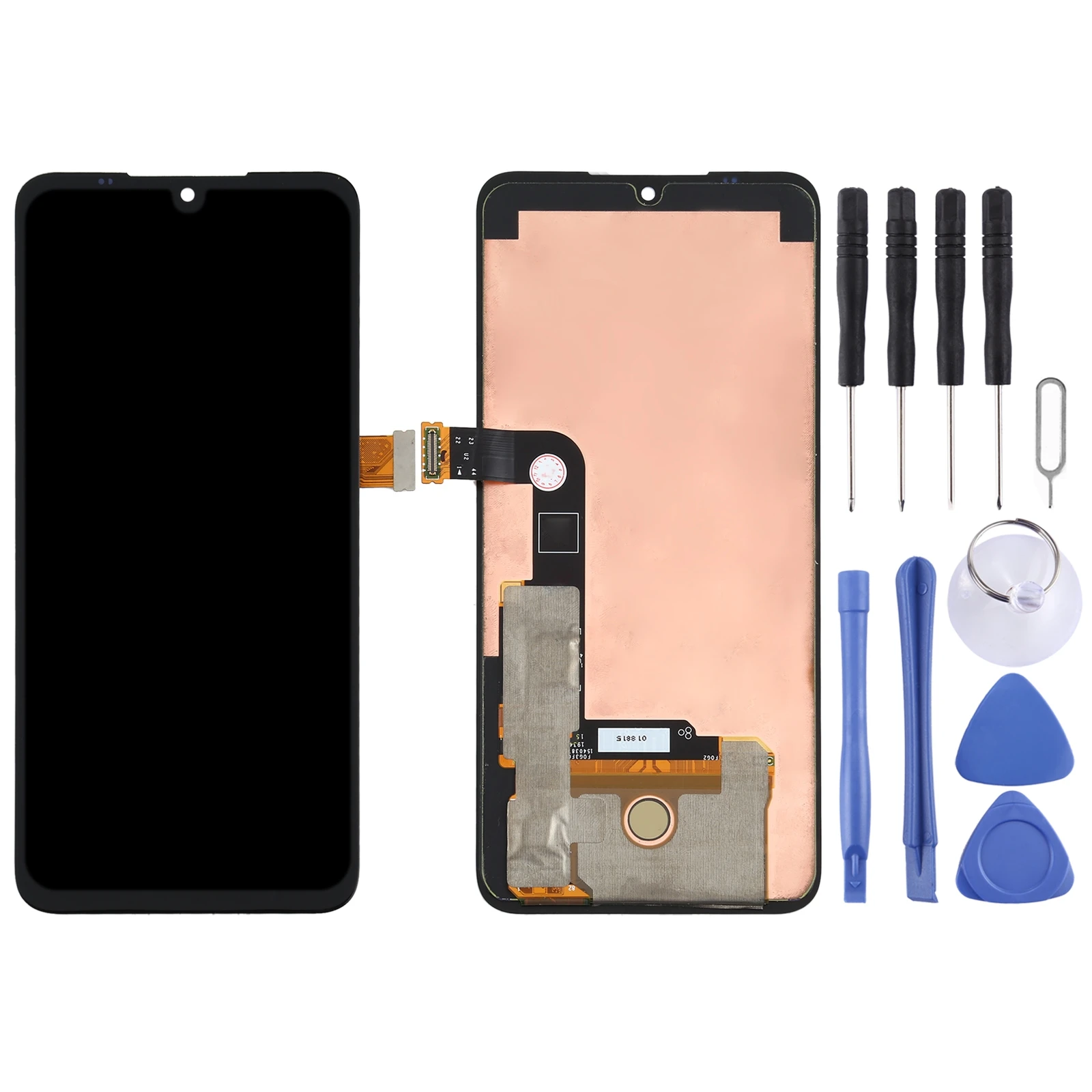 Original LCD Screen for LG V50s ThinQ LM-V510N with Digitizer Full Assembly Phone Display LCD Screen Repair Replacement Part