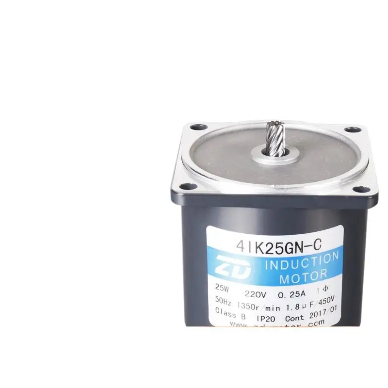 

Lh-zd Cuhk 4 Ik25wgn Miniature single-phase Ac Geared Motor Asynchronous Gear Shaft Motor Pony Up To Light