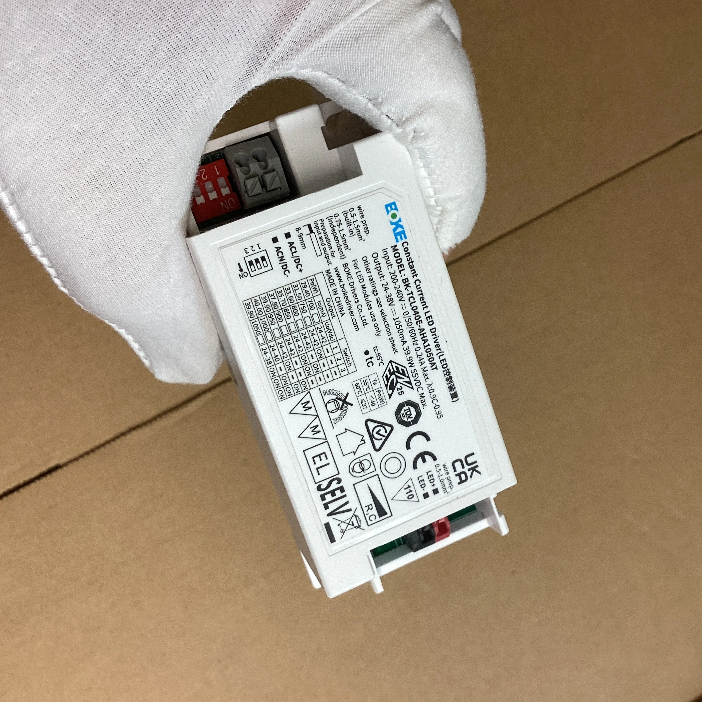 30W 40W Independent/Built-in LED Driver Triac Dimmable Electronic Controlgear Selectable Fixed Output Current  400-750mA