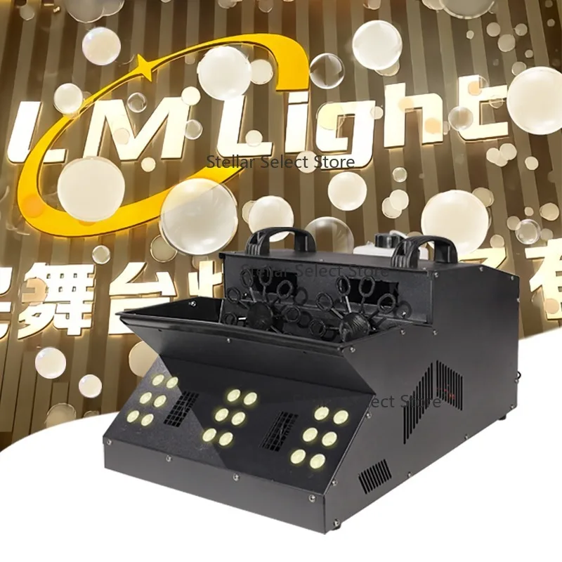 Hot Sale Competitive Price 1200W Fog Bubble Machine Remote Control Dmx Led Somke Machine for Stage Disco Party Show Wedding