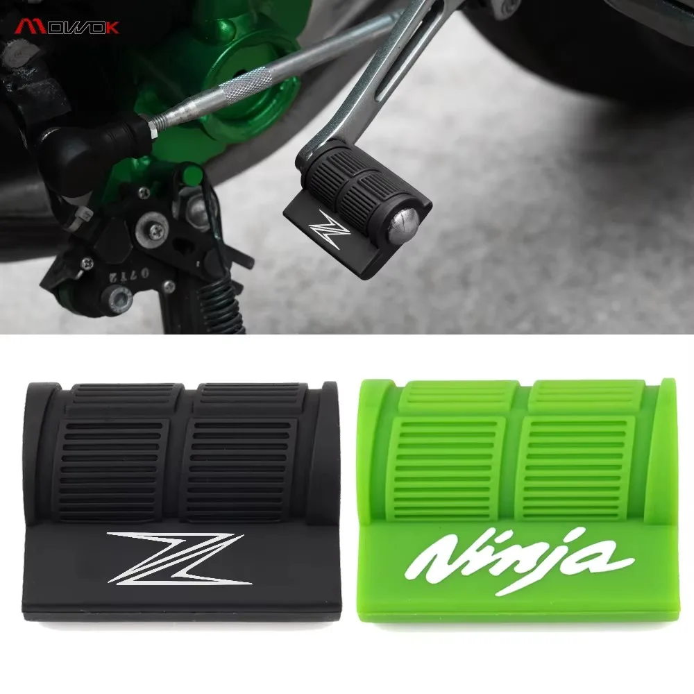 For Kawasaki Z900 Z750 Z650 Z800 Ninja 650 500 300 400 ZX6R ZX10R Motorcycle Gear Shift Protector Shift Gear Lever Pedal Z 900