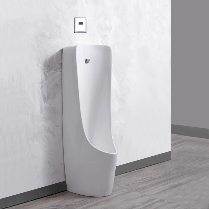 Wall-mounted intelligent automatic induction flushing urinal Hotel floor-mounted men's urinal toilet urinal ceramics