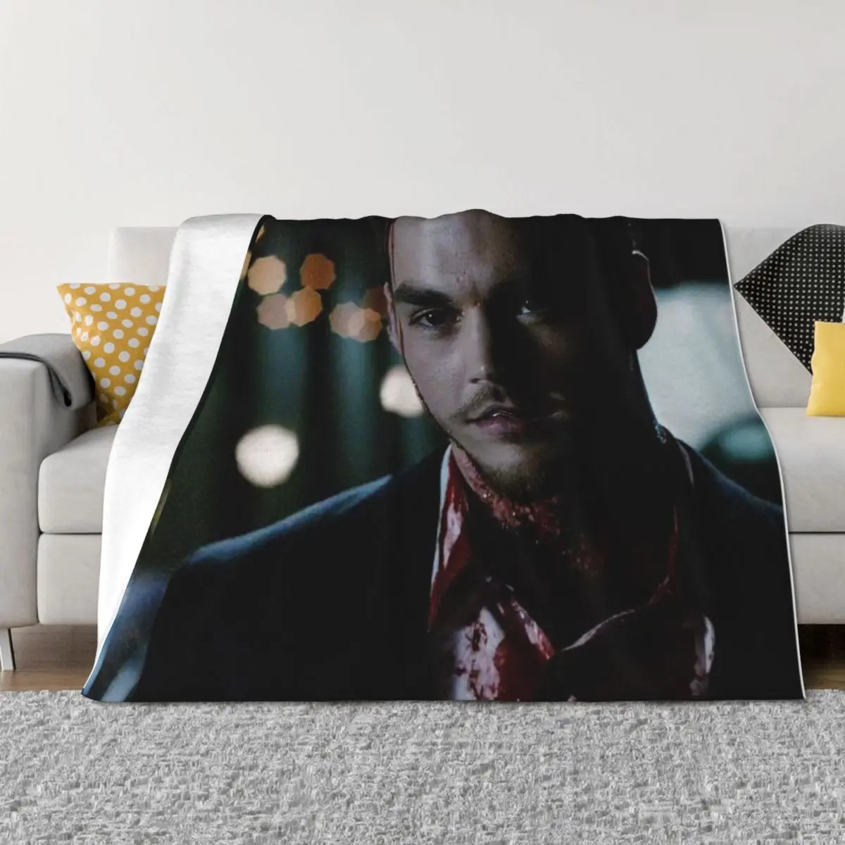 

kai parker Throw Blanket Single Bed Tourist Retros Blankets