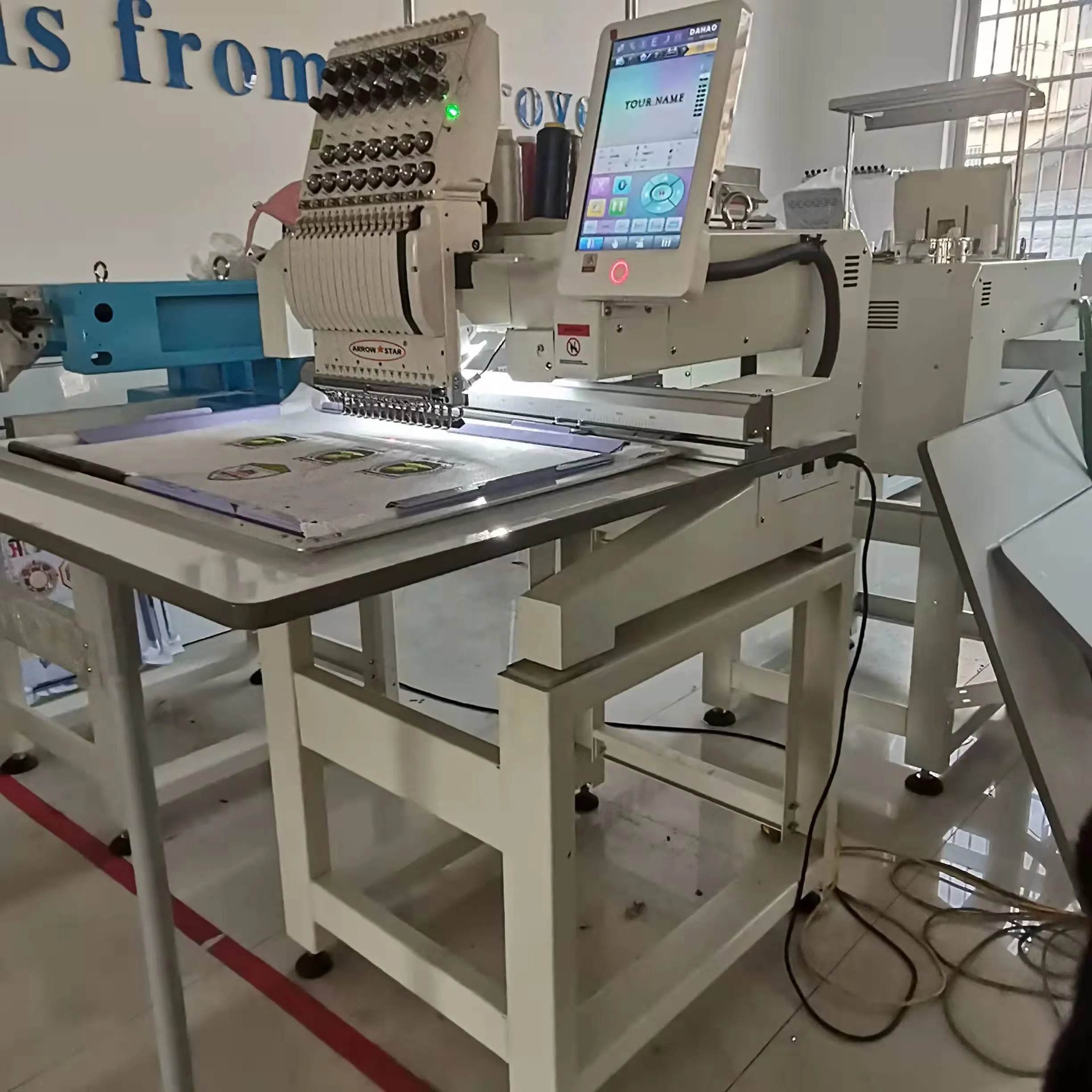 2023 Hot Sale Single Head Hat Computerized Embroidery Machine Price