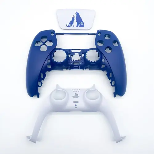 God of War limitado para controlador PS5, carcasa para panel táctil, cubierta de mando, placas delanteras y traseras de repuesto, funda con mango para BDM-020