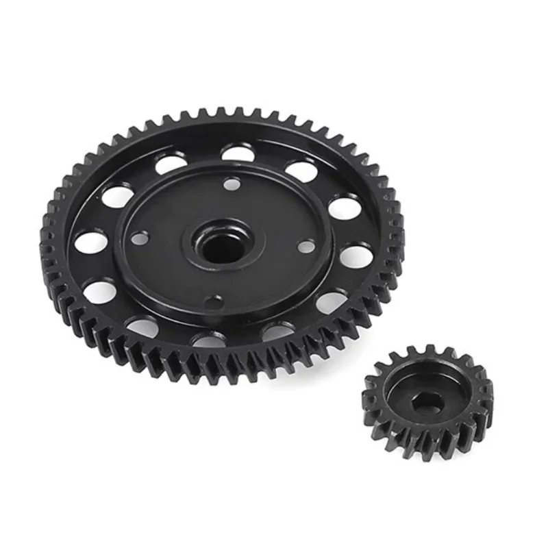 ترس قطع حلزوني تفاضلي وحفز 19T/58T مجموعة تروس التحويل لـ Rovan LT LOSI 5IVE-T #4