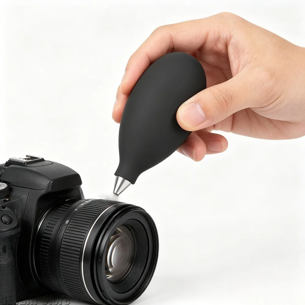 Mini Air Blower Pump – Blast Dust Off Camera Lenses, Phone Circuits & Tablets. Super Strong Manual Blower for Electronics Cleani