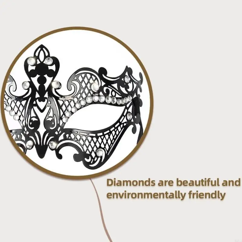 2025 NIEUWE MASQUERADE MASKER Dames Venetianen Mask Mask Half Face Lace Mask Halloween Cosplay Mask Party Mask voor Halloween