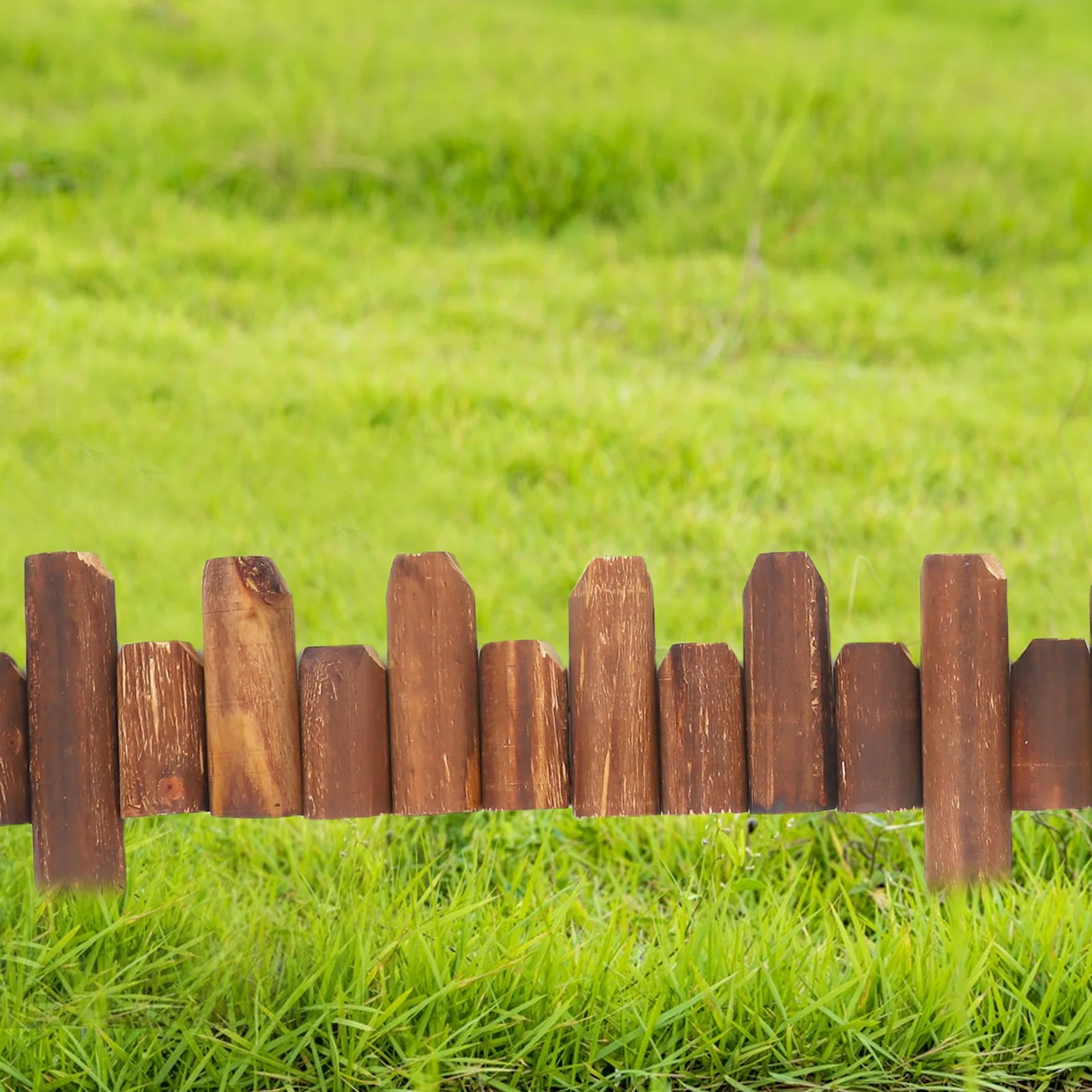 

Anticorrosive Fence 10/15cmx120cmx1.2cm Lawn Edging Garden Edging Border Decorative Fencing Yard Landscaping