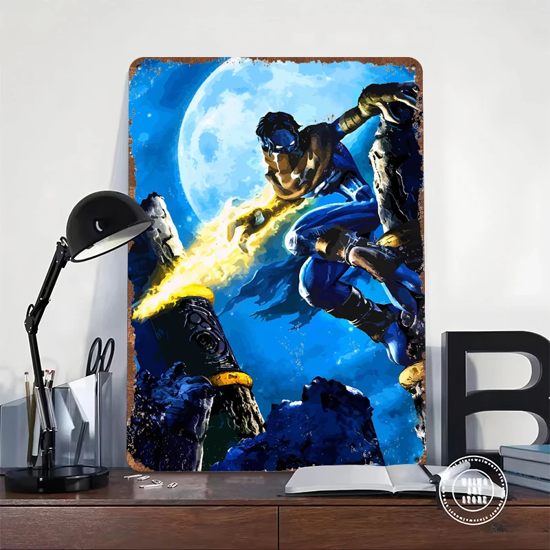 Legacy of Kain Tinplate Poster Customized Wall Art Retro Vintage Metal Signs for Fans House Home Decoration Gaming Interior Room