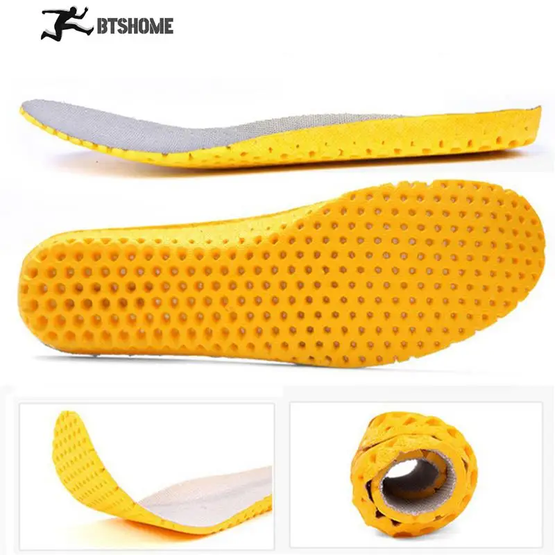 Insoles Orthopedic Memory Foam Sport Support Insert Woman Men Shoes Feet Soles Pad Orthotic Breathable Running Cushion