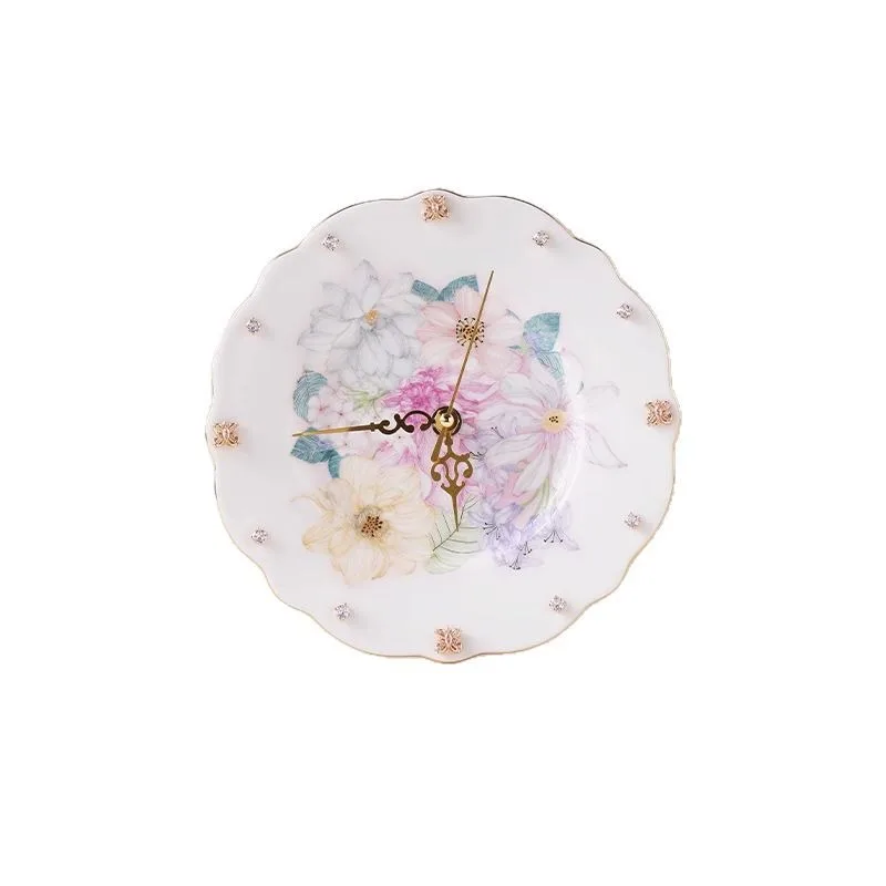 

High temperature ceramics, high-end creative clock disc, high-value birthday gifts, light luxury merchandise gifts