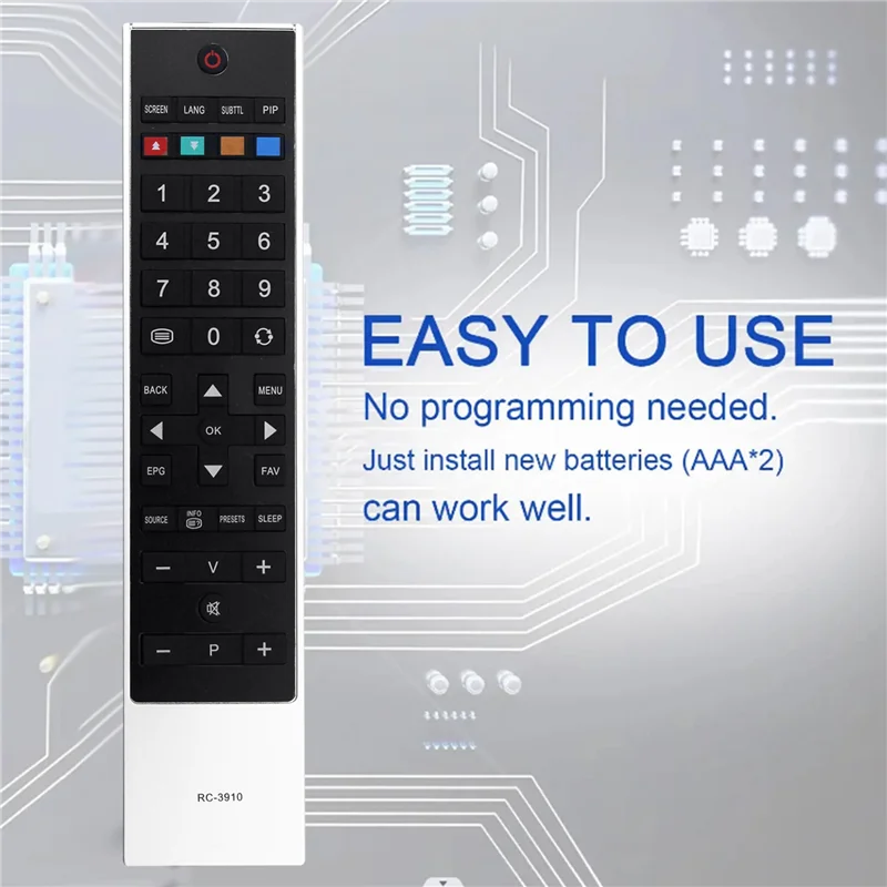 Plastic Remote Control For Toshiba TV 32BV700B 32BL502B 22BL702B 40BL702B 19BL502B 22KB500B 40KV701B 19BV500B 22BL712G-ELEC