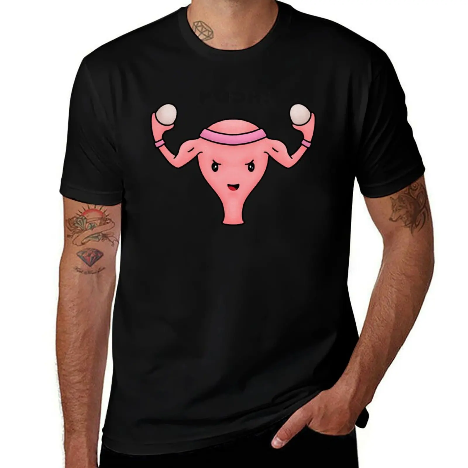 Uterus PUSH! OBGYN midwife nurse, Its a Girl T-Shirt Casual Light Summer Short Sleeve Top T-Shirt