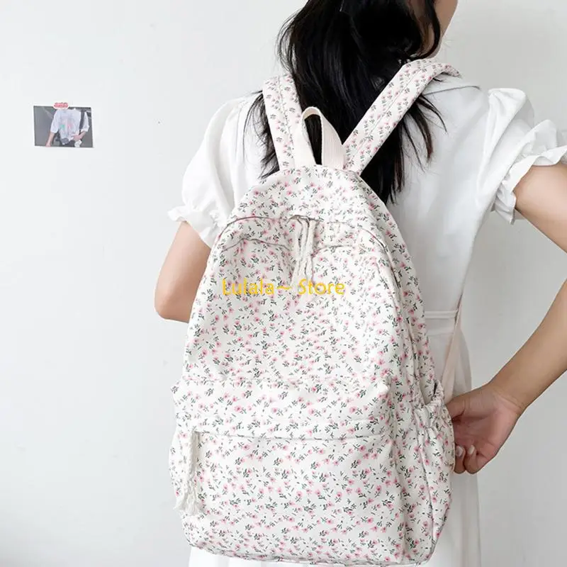 

Y4QA Women's Laptop Backpack Computer Bookbag for Work School Travel Daypack Purse