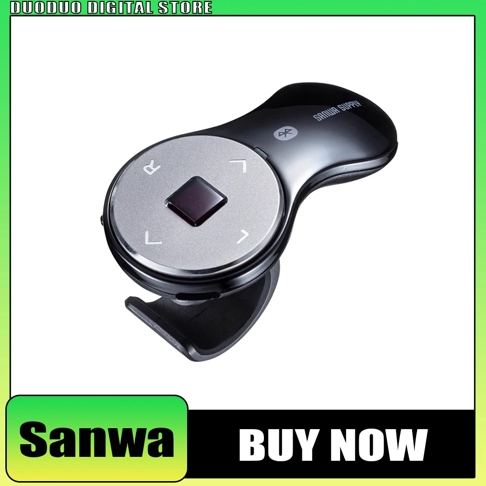 

Беспроводная круглая мышь Sanwa W151 с Bluetooth-зарядкой, мини-летающие белки, дуальный режим, ленивая креативная мышь для офиса, подарки