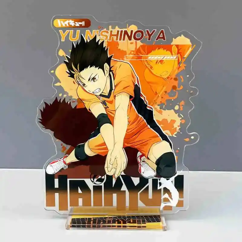 

Yu Nishinoya Oikawa Tooru Kozume Kenma Acg Cartoon Acrylic Stand Figure Display Model Plate Game Desktop Deco Xmas Gift
