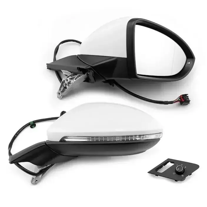 

Suitable for golf 7mk7 automatic folding rearview mirror electric folding side mirror with light 5GG-857-507-A