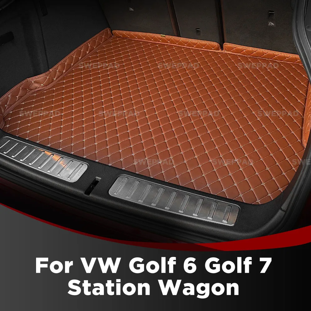 

Для VW Golf 6 Golf 7 Station Wagon, индивидуальный коврик для багажника автомобиля, противогрязный коврик, защитный коврик, грузовой вкладыш, авто аксессуары для интерьера