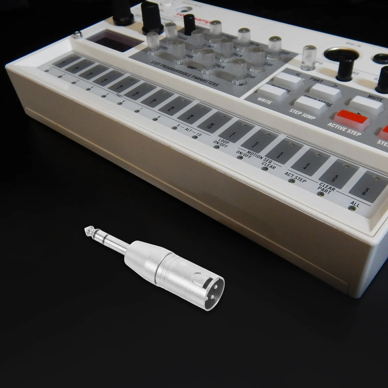 

3-Pin Xlr Trs Adapter Quarter Inch Female Connector for Microphone Headphone Speaker Professional Durable Metal