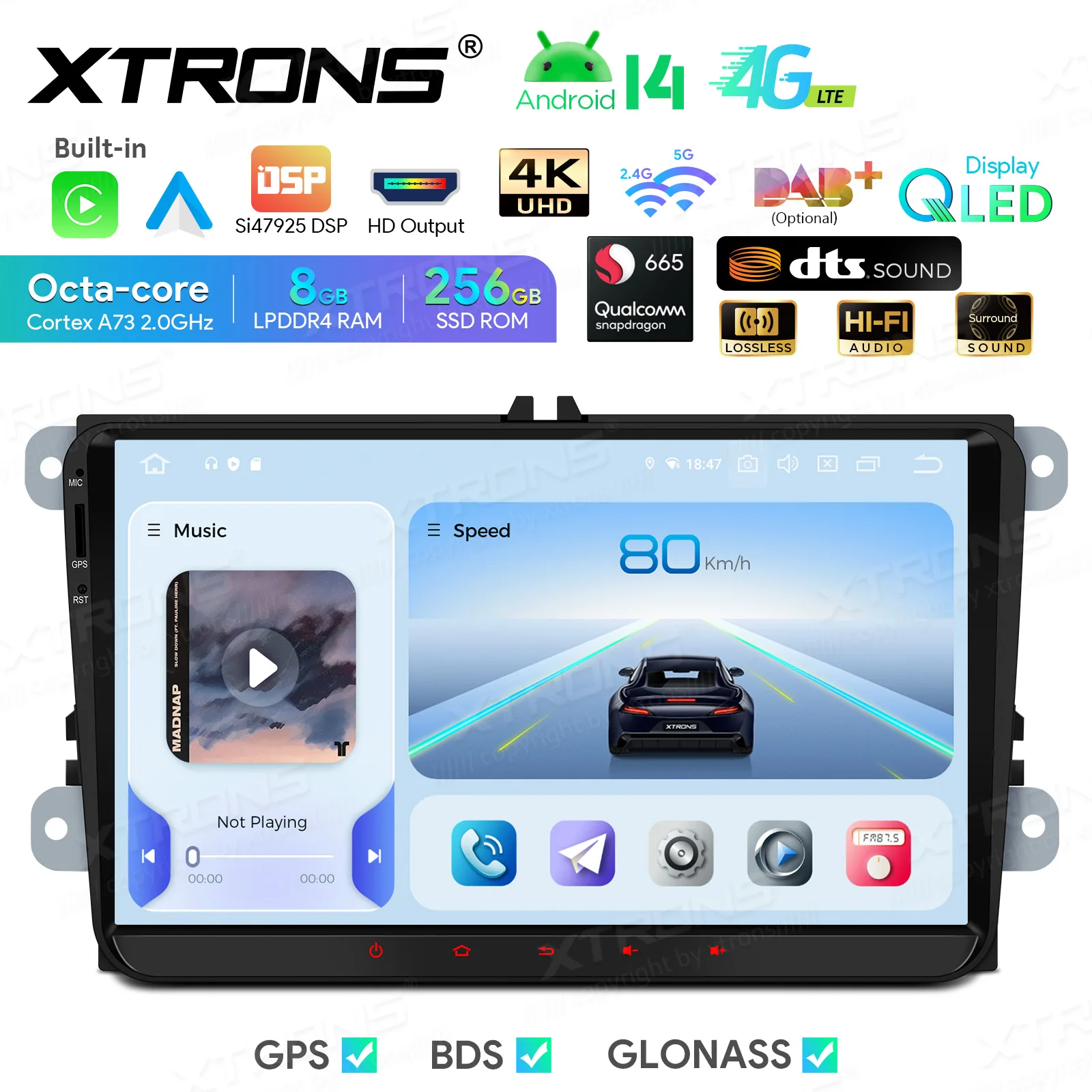 XTRONS 9インチ Android 14 オクタコア 8GB+256GB Car Radio｜Volkswagen/Skoda/Seat専用マルチメディアプレーヤーの実際の使い方と評価