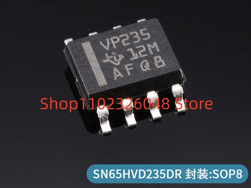 10PCS SN65HVD235 SN65HVD235DR  VP235 SOP-8  IN STOCK