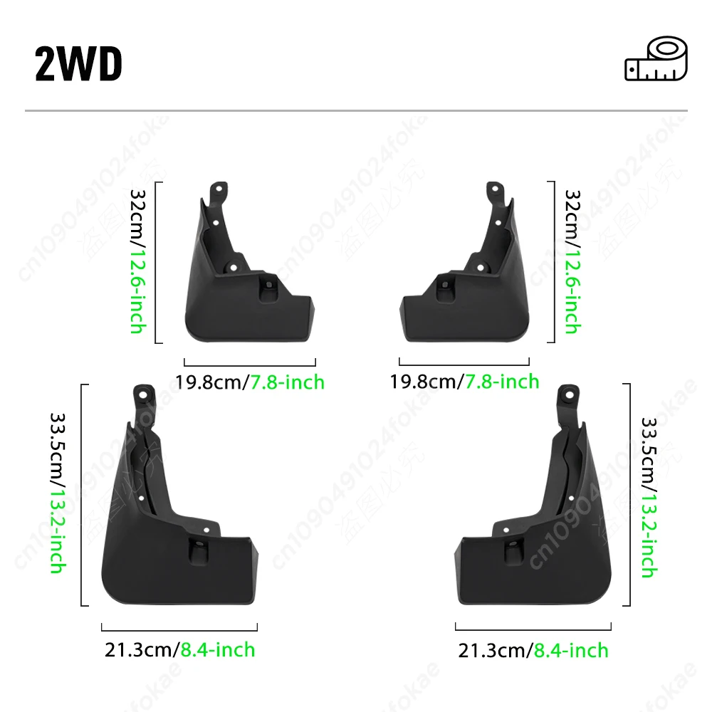 Für Toyota RAV4 2019 2020 2021 2022 2023 2024 Kotflügel Kotflügel Schmutzfänger Schutz Splash Flap Kotflügel Auto Zubehör – Detail 2