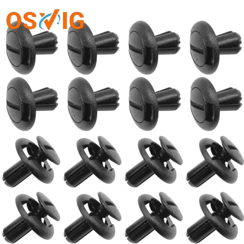 20 buah OE # 909140063   Klip Penahan Tipe Dorong Ventilasi Kerudung untuk Subaru Ascent Crosstrek Forester Impreza Legacy Outback STI Tribeca WRX