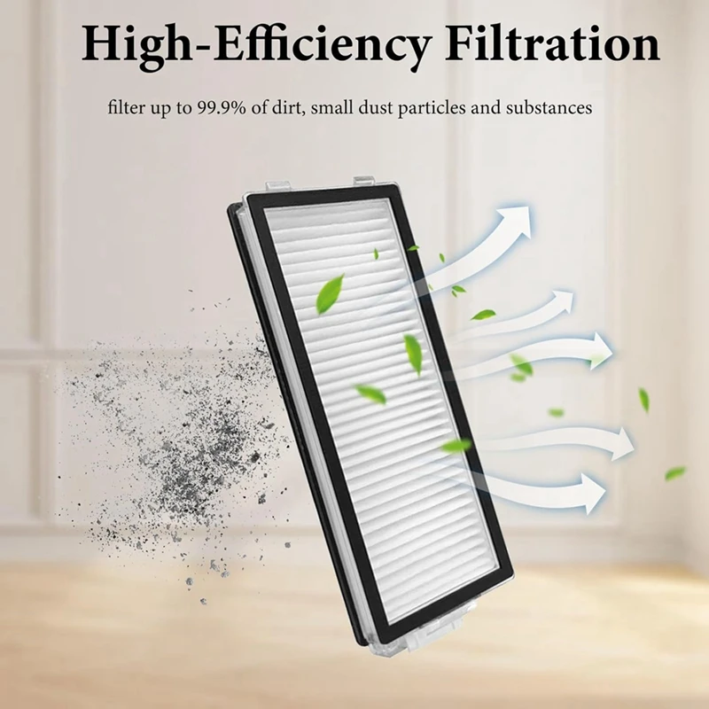 A98G-For Roborock Qrevo Master /P10s Pro/V20 جهاز آلي لتنظيف الأتربة فرشاة جانبية رئيسية فلتر Hepa ممسحة أكياس الغبار القماشية الملحقات