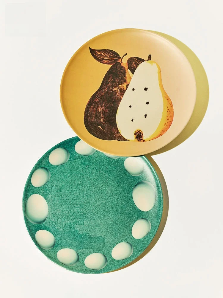 

Детские столовые приборы SoftServe с защитой от падения. Пластина из бамбукового волокна. Прочная детская посуда. Мягкая европейская посуда с принтом.