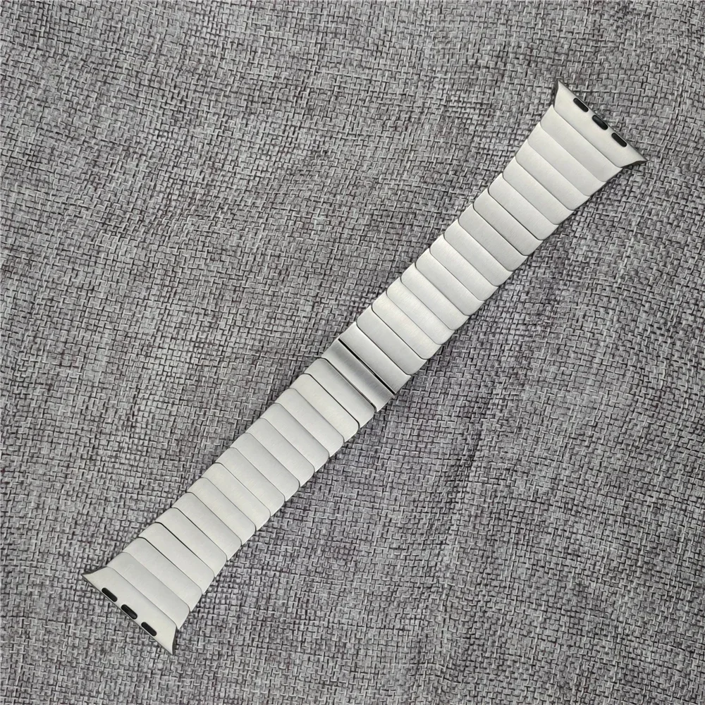 Stainless Steel Strap For Apple Watch Band 44mm 41mm IWatch Ultra 49mm 6 SE 5 4 44mm 40mm  3 42mm Link Bracelet Accessories