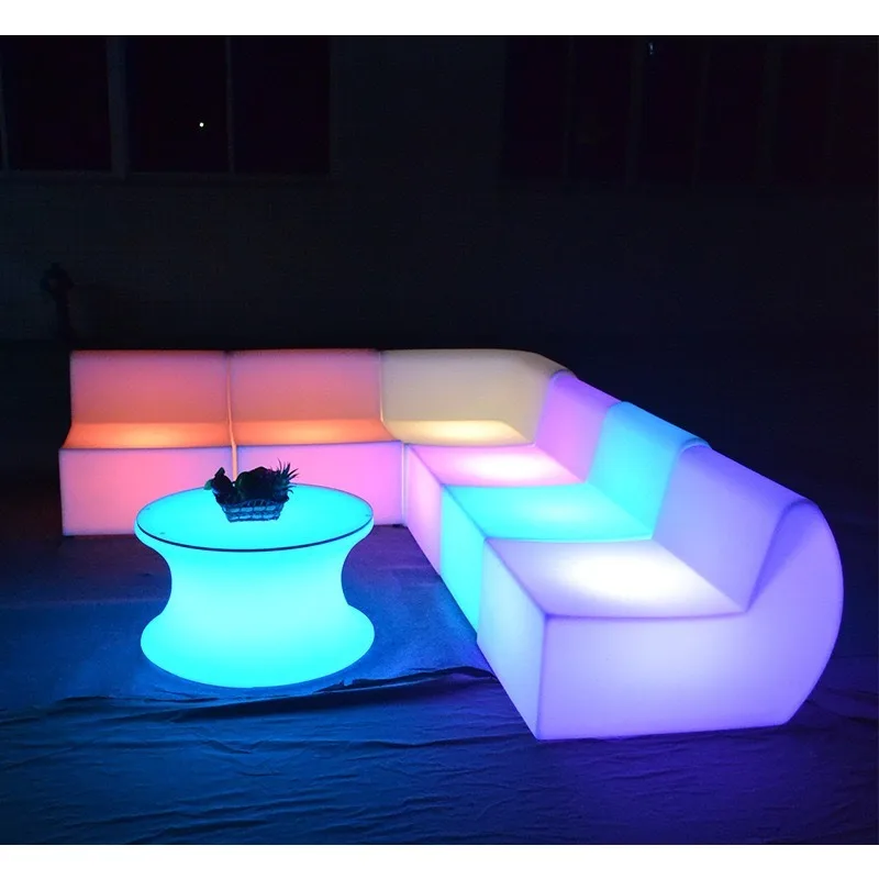 Courtyard Balcony Villa Hotel Shopping Mall Creative Leisure Luminous Sofa