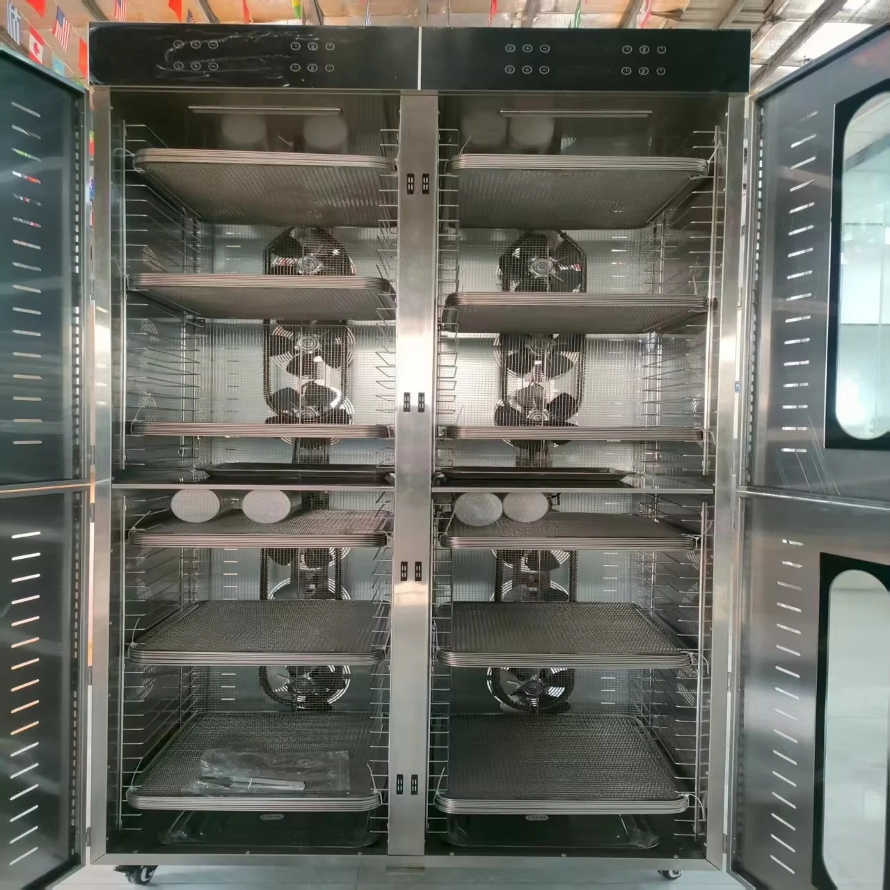 Industriële grote droogkast vo - Commercial Food Dehydrator recensie en prijs