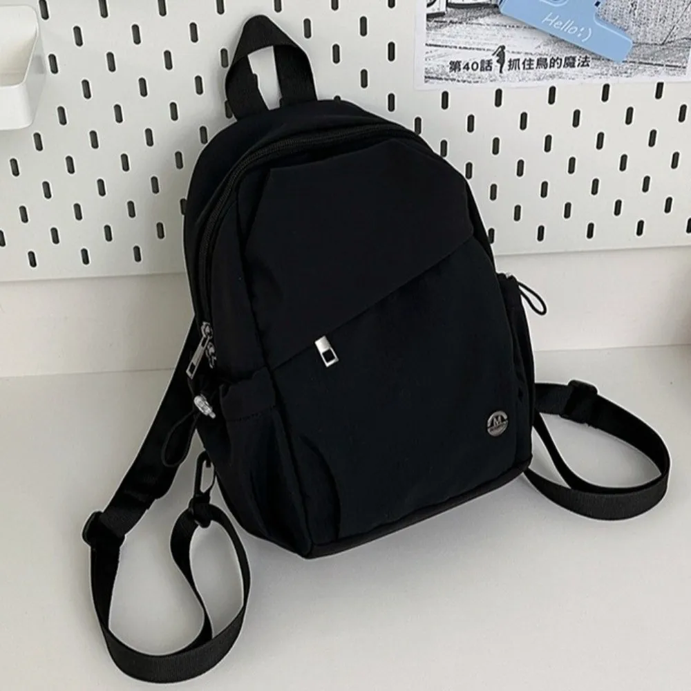 Plecak damski w stylu koreańskim, duża pojemność, nylonowy plecak szkolny dla uczennic, lekka nylonowa torba na ramię, na zewnątrz.