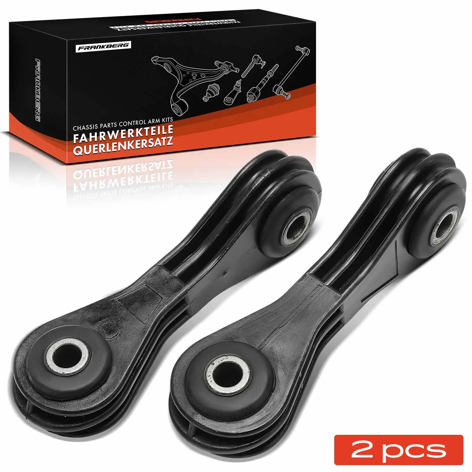 Frankberg 2x Koppelingsstang Vooras Links Rechts voor VW Bora Variant Golf IV Van New Beetle Cabriolet Audi A3 Seat 1J0411315K