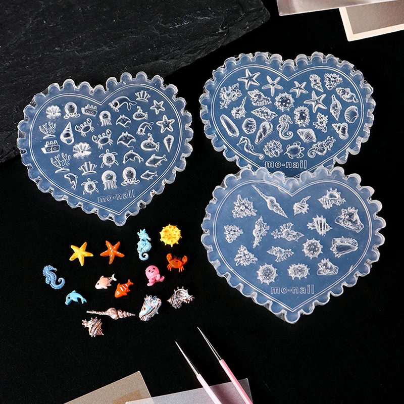 1-teilige 3D-Silikon-Nagelschn – Art Craft Jellyfish Bewertung und Preis