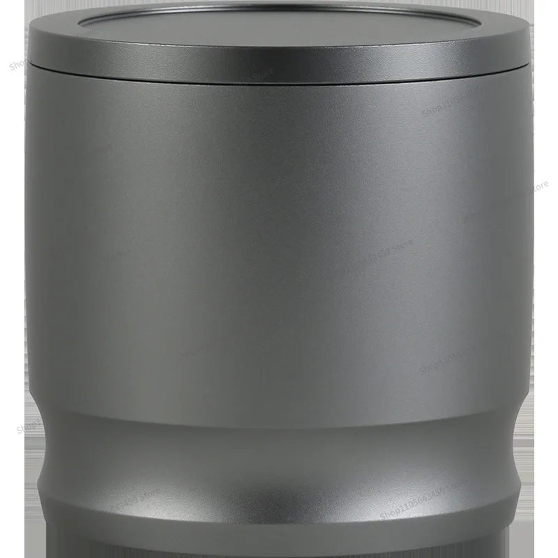 For coffee powder connector with lid 58MM aluminum alloy anti-fly  cloth  grinder  cup handle