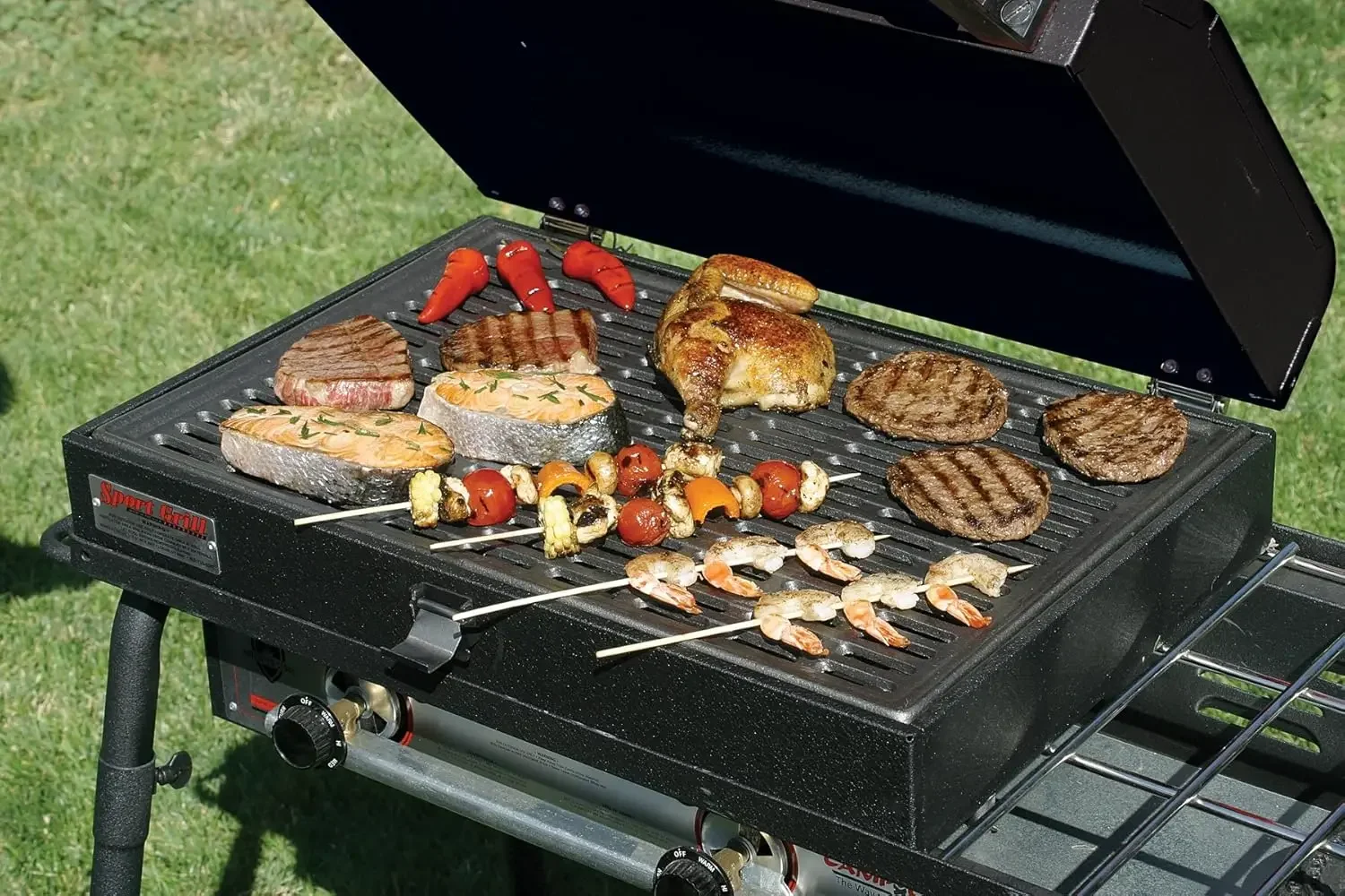 BBQ Grill Box - Outdoor Grill Box for Grill Accessories - 24