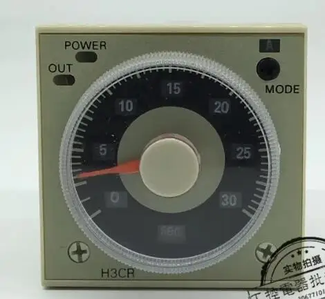 Original H3CR-A8 H3CR-A8E Time Relay Time Calculator Solid State Timer 100-240VAC or 24-48VAC/12-48VDC