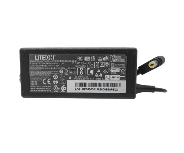 

LITEON 19V 3.42A, Barrel 5.5/1.7mm, 3-Prong, PA-1650-50, Power Adapter