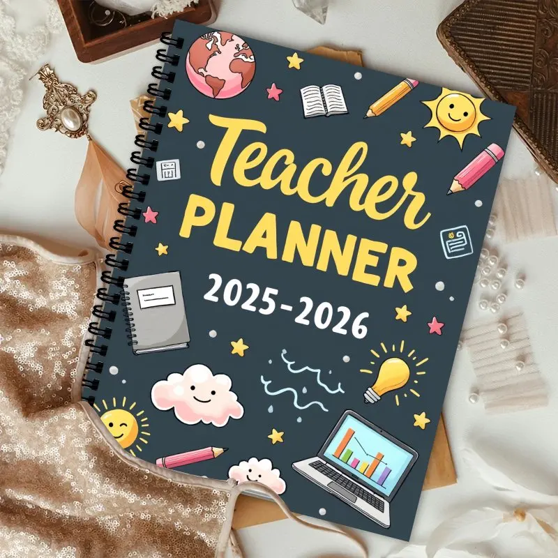 2025-2026 مخطط دروس المعلم، شهريًا، قائانات و جداول المهام الأسبوعية، مناسبة للاستخدام في المكاتب والمدارس والمنظمات #5