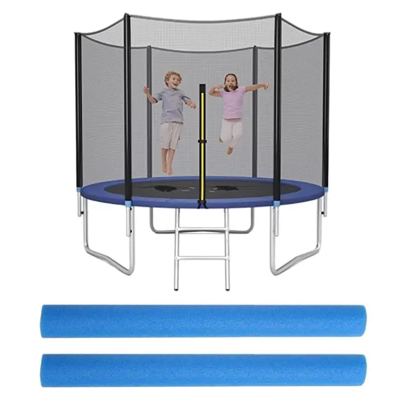 12pcs Trampolines Enclosures Foams Sleeves Replacement Trampolines Protective Poles Cover Paddings for Safety Protections