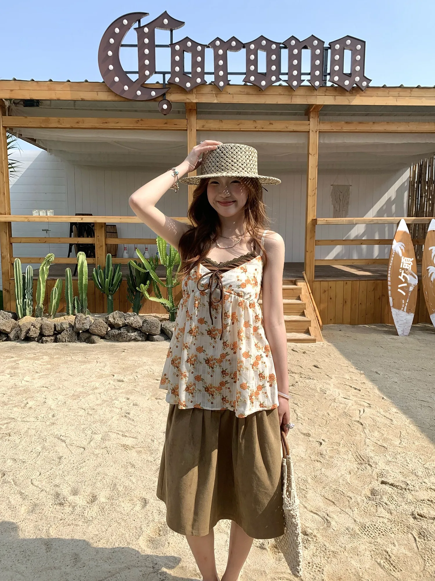 

Женская коричневая замшевая юбка Pepe's средней длины А-силуэта, винтажная, для повседневной носки, с высокой талией, свободного кроя, на молнии