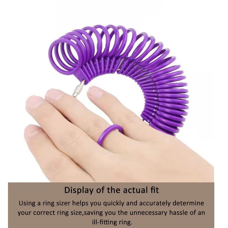 1pcs Finger Gauge Ring Size Professional Jewelry Tools For DIY Jewelry Size Tool Sets